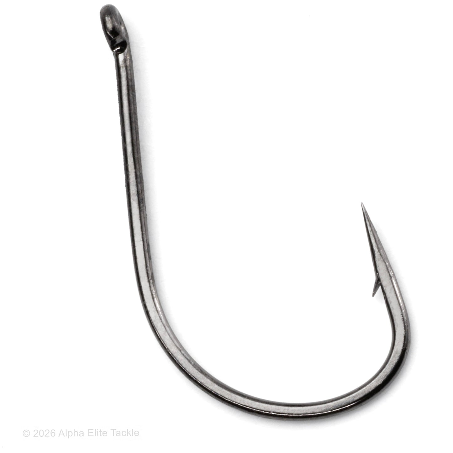 Varivas under shot drop shot hook on a white background