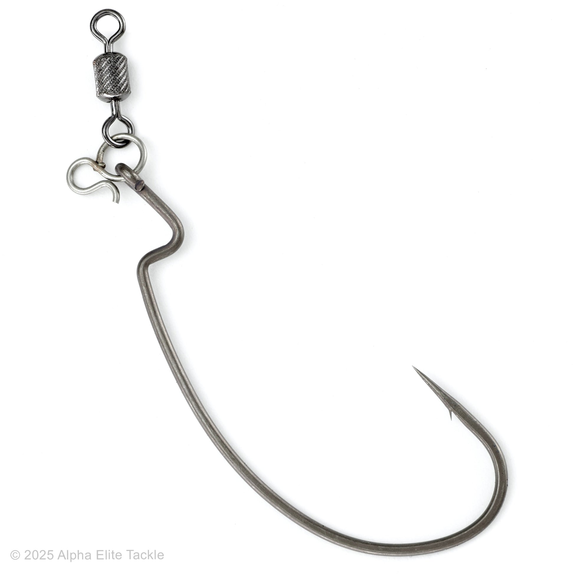 A close up of the Zappu RPZ Punch Shot System Hook on a white background
