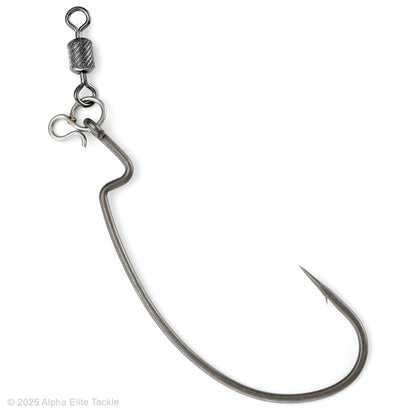 A close up of the Zappu RPZ Punch Shot System Hook on a white background