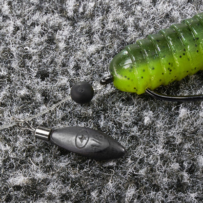 Zappu Chain Cushion ball rigged on fishing line and lure